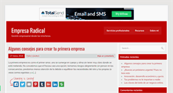 Desktop Screenshot of empresaradical.com